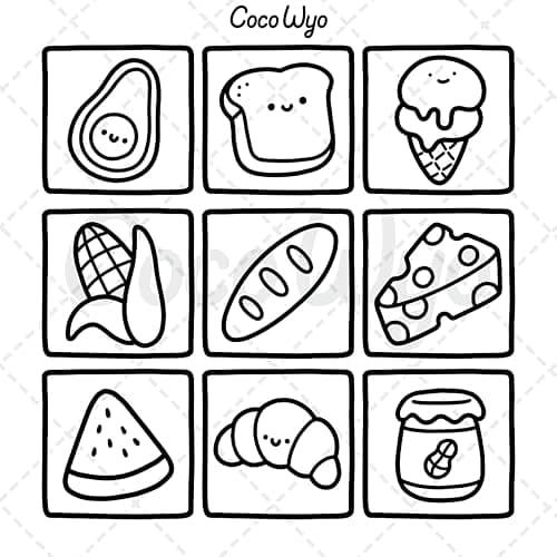 Stress Relief: Coloring Book for Adults and Kids, Bold and Easy, Simple and Big Designs for Relaxation Featuring Animals, Landscape, Flowers, Patterns, Cute Things And Many More (Bold & Easy Coloring) thumbnail 10