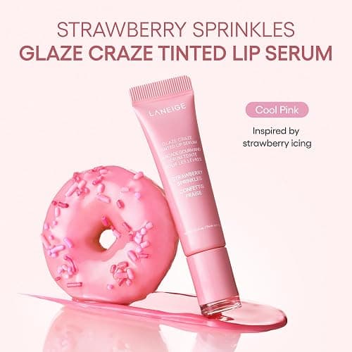 LANEIGE Glaze Craze Tinted Lip Serum: Hydrating Lip Serum for Glossy, Nourished Lips with Plumping Polypeptides thumbnail 4