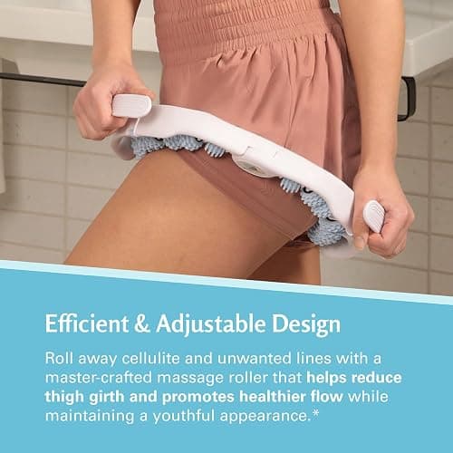 M3 Naturals Anti Cellulite Roller & Lymphatic Drainage Massager | Fascia Blaster for Contoured & Smoother Skin | Tool for Sore Arms, Legs, Stomach & Buttocks Multicolor thumbnail 3
