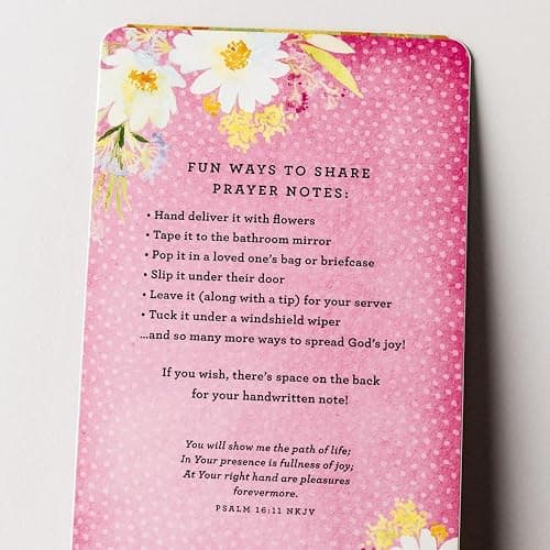 100 Pass-Along Notes for Joy: Prayers to Share (Shareable Messages of Encouragement with a Prayer, Scripture, and Inspirational Quote) thumbnail 8