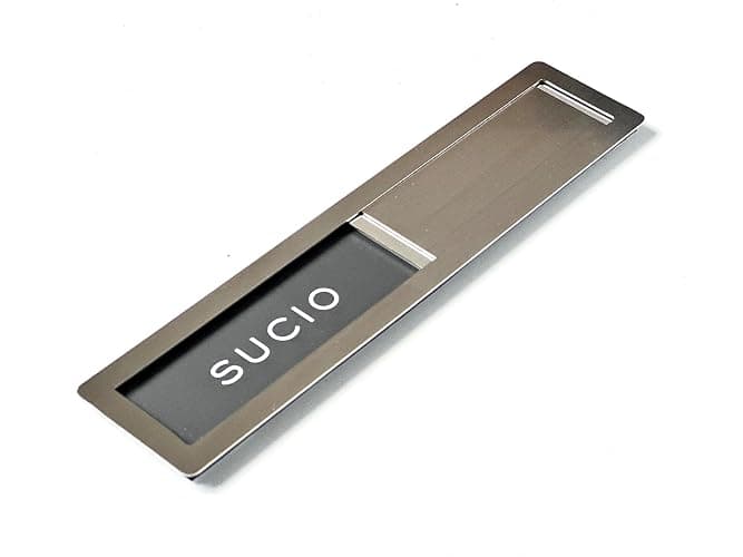 Dishwasher Magnet Clean Dirty Sign (Spanish), Limpio Sucio, Kubik Letters Premium Stainless Steel Grade 304, Kitchen Organizers and Storage Decor Accessories, Extra Adhesive Tapes Included - SPA (Sucio/Limpio) Stainless S. thumbnail 2