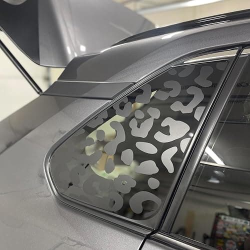 Zhizhong Side Window Decals for Car SUV Trucks, Universal Leopard Cheetah Vinyl Sticker Free Installation Tools (A Pair) thumbnail 6