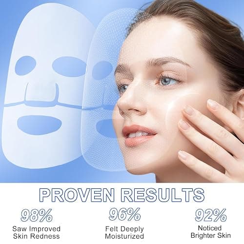 Collagen Face Mask, Deep Collagen Anti Wrinkle Lifting Mask Collagen Mask Overnight, 6 Pack thumbnail 6