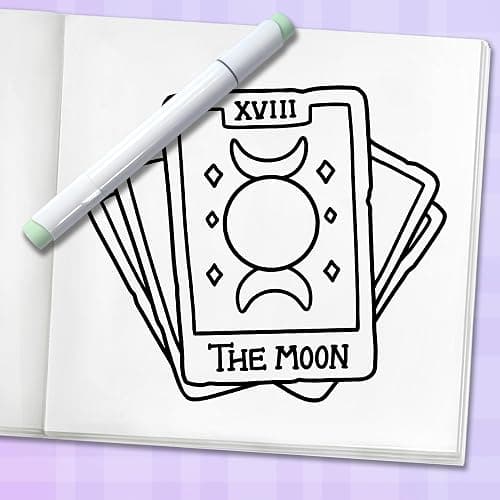 Witchy Vibes: Bold and Easy Coloring Book for Adults, Teens, and Seniors with Simple and Spooky Designs for Relaxation thumbnail 9