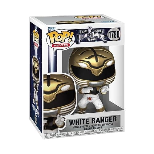 Funko Pop! Movies: Mighty Morphin Power Rangers: The Movie - White Ranger - Power Rangers Movie - Collectable Vinyl Figure - Gift Idea - Official Merchandise - Toys for Kids & Adults - Movies Fans - Image 1