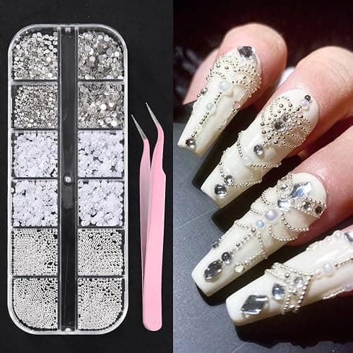 3D Mixed Sizes Nail Art Charms - Image 1