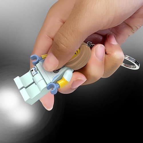 LEGO City Keychain Light - Veterinarian/Nurse (KE156H), Extra-Large 3 Inch Tall Figure thumbnail 3