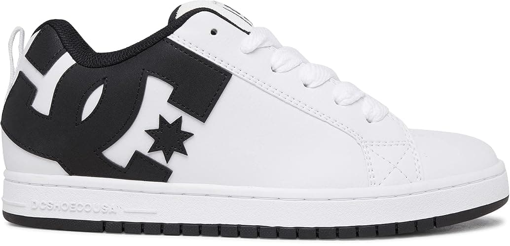 DC Men's Court Graffik Casual Low Top Skate Shoe Sneaker thumbnail 3