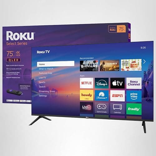 Roku Smart TV 2026 – 65-Inch Select Series, 4K QLED TV – Roku TV with Voice Remote – Flat Screen QLED Television with Wi-Fi for Streaming Live Local News, Sports, & Movies – Bluetooth Headphone Mode thumbnail 14