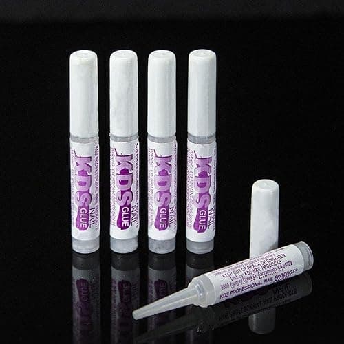 5 pcs KDS Nail Tip Glue - Adhesive Super Bond for Acrylic Nails Tips - 0.07 oz for Each Glue thumbnail 2