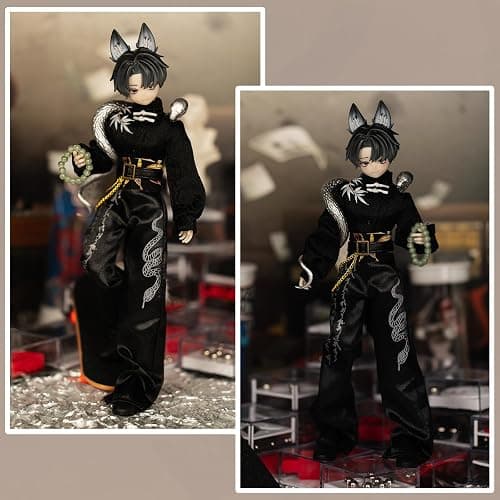 SacPero BJD Dolls BJD Blind Box 1/8 BJD Dolls 9" Ball Jointed Doll Dress Up Dolls Collectible Figures Gift for Party Birthday Ages 15 and Up PVC & ABS Costume Included-The Past in Sicily (Single Box) thumbnail 5