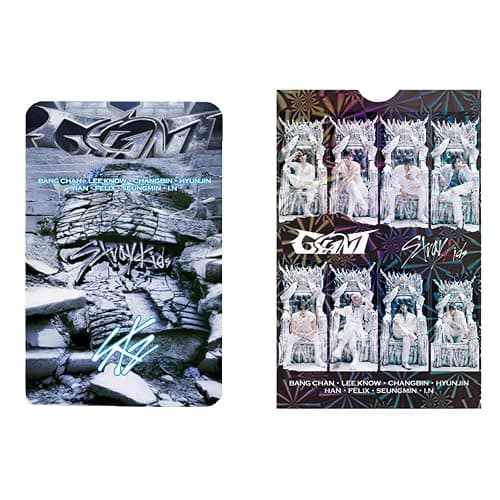 KPOPBP 60 PCS Giant Album Photocards Lomo Card Set with 32 PCS Stickers Pack, Kpop Gift Merch for SKZ Boys and Girls thumbnail 7