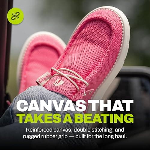 Gator Waders Womens Camp Shoes - Breathable Slip-On Loafers - Elastic Laces - Ultralight All Day Cushioning - Fitted Feel thumbnail 7