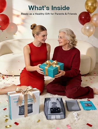 ALLJOY 67" Cordless Heating Pad for Back, FSA Eligible Items Only List, Father-s Day Gift-s for Dad Women Men, Portable Lower Back Massager with 3 Heat 5 Vibration, Wireless Heating Pad for Cramps thumbnail 4