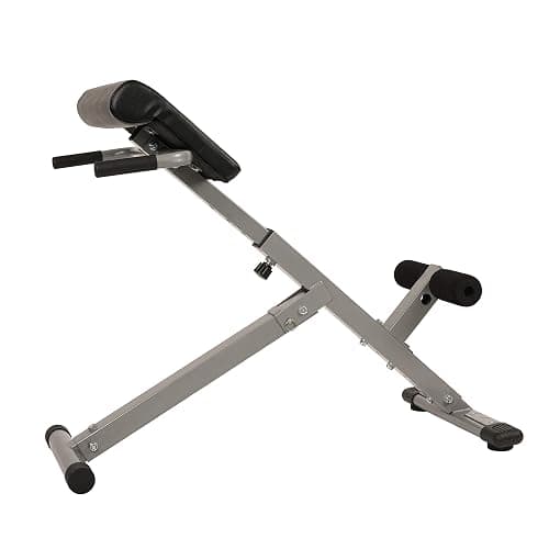 Sunny Health & Fitness Foldable Hyperextension Roman Chair w/Back Extension, Home Gym Sit Up Bench for Glute & Ab Workouts, Optional Adjustment Incline & Multi-Function Heavy-Duty Exercise Equipment thumbnail 8