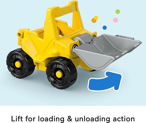 Fisher-Price Little People Toddler Playset Activity Vehicles Toy Set with 10 Toys for Preschool Pretend Play Ages 1+ Years thumbnail 5