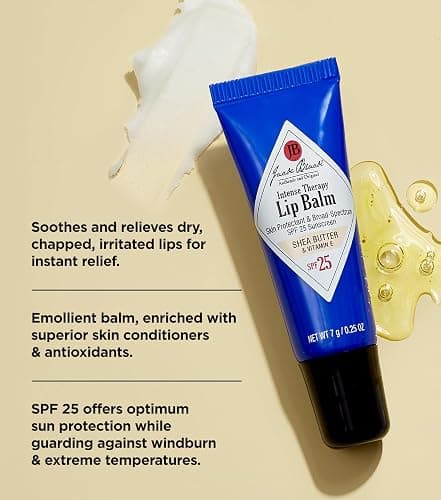 Jack Black Intense Therapy Lip Balm, 0.25-Oz. – SPF 25 Sun Protection, Lip Moisturizer, Hydrating Lip Balm with SPF, Lip Sunscreen thumbnail 3