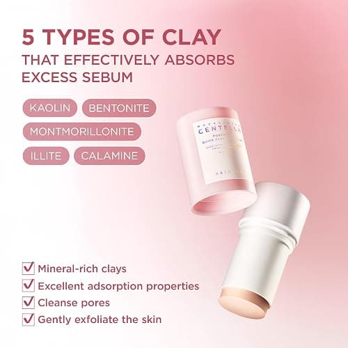 SKIN1004 Poremizing Quick Clay Stick Mask 0.95oz, 27g, Korean Face Treatment for Pore Minimizing, Pink Clay Mask with Himalayan Pink Salt & Madagascar Centella for Skin Softness, Korean Skin Care thumbnail 6