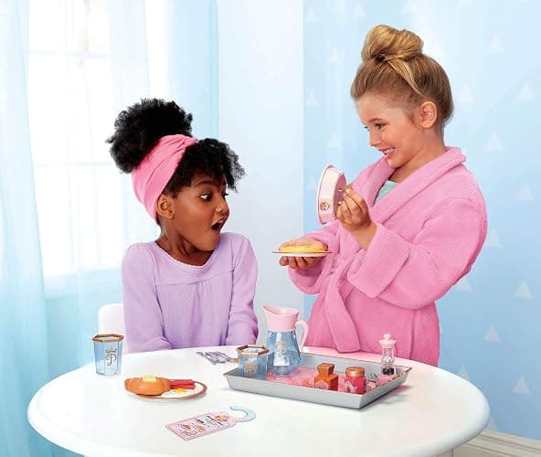 Disney Princess Style Collection Room Service Pretend Play Toy Set - with Serving Tray, Plate Cover, Pitcher & More for A Great Pretend Travel Experience - Girls Ages 3+ thumbnail 2