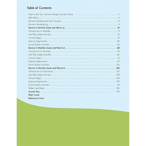Summer Bridge Activities 5th to 6th Grade Workbooks All Subjects, Middle School Books With Math, Language Arts, Reading Comprehension, Science, Social Studies, Fitness, Flash Cards, and More thumbnail 3