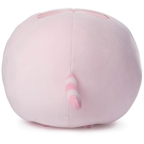 GUND Pusheen Pink Round Squisheen 11-Inch Squishy Plush Toy; Ages 8+ | Promotes Exciting Character Roleplay, Early Sensory Discovery, and Creative Storytelling; Soft, Comforting, Collectible Plush thumbnail 4