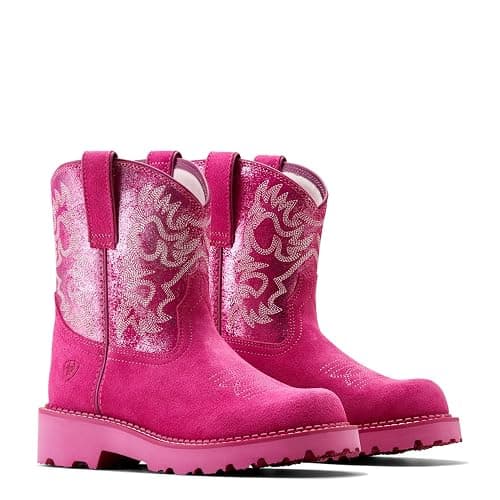 ARIAT Women's P90090_w_Foo Western Boot - 8 - Pink Metallic/Hottest Pink thumbnail 5
