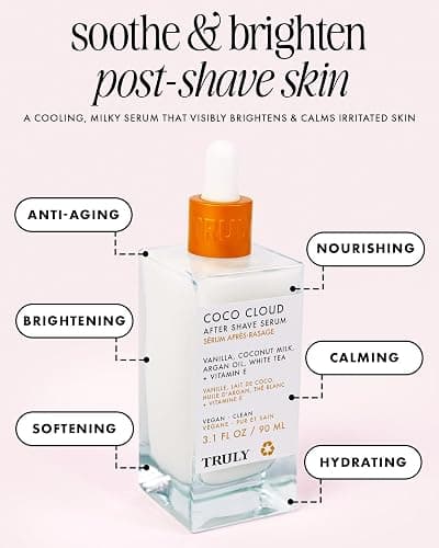 Truly Luxury After Shave Serum | Soothing & Hydrating Post Shave Treatment to Prevent Ingrown Hair For Smooth, Irritation-Free Skin thumbnail 2