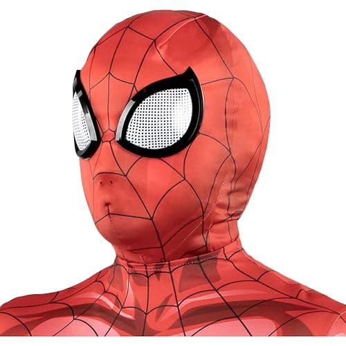 Jazwares MARVEL Official Adult Zentai Halloween Costume Accessory - Deluxe Two-Way Stretch Spandex Mask with Molded Eyes thumbnail 2