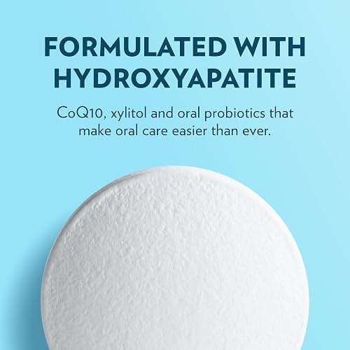 ECOFAM Peppermint Mouthwash Tablets - Chewable Tablet for Fresh Breath Fluoride Free Alcohol Free Travel Size Mouthwash - 90 Tablets thumbnail 2