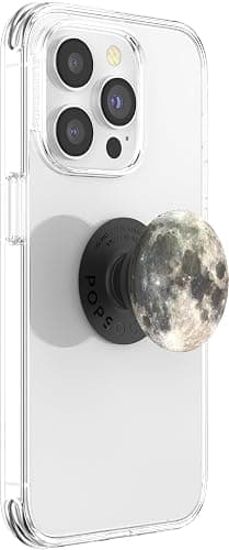 PopSockets ​​​​ Phone Grip with Expanding Kickstand, Galaxy PopGrip -Moon thumbnail 3