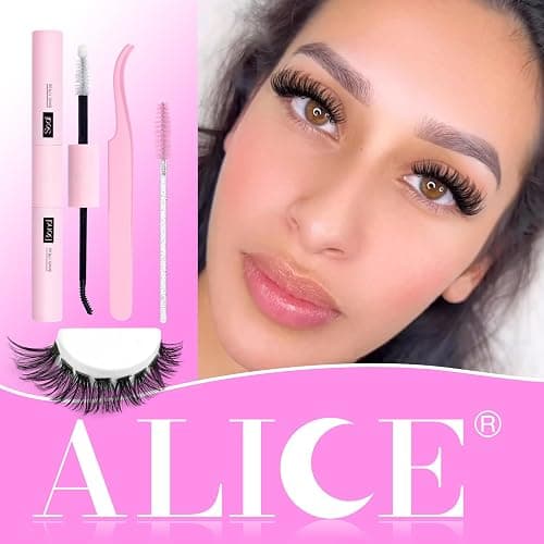 DIY Eyelash Extension Kit D-Curly Wispy Volume Lash Clusters Individual Lashes Lash Extension Kit with Lash Bond and Seal Applicator Tool for Self Application at Home (80P-280Pcs-Mix10-16mm-0.07D) - F22-Classic 80D Kit thumbnail 4