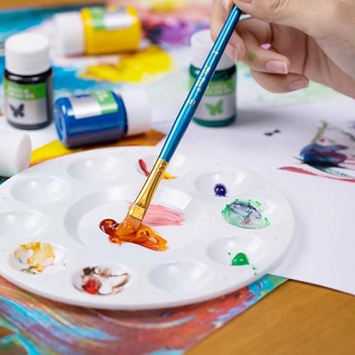 Mr. Pen- 4 Pack Paint Tray Palettes, Kids' Plastic Paint Holder, Trays for Kids thumbnail 2