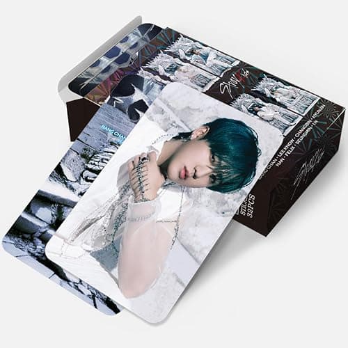KPOPBP 60 PCS Giant Album Photocards Lomo Card Set with 32 PCS Stickers Pack, Kpop Gift Merch for SKZ Boys and Girls thumbnail 6