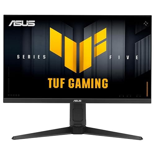 ASUS TUF Gaming VG27AQL5A Monitor de 27 Pulgadas, QHD (2560 x 1440), 210 Hz (OC), Fast IPS, ELMB Sync, 0.3 ms GTG (mín), Altavoz estéreo, DisplayWidget Center, IA Gaming, Ajuste de Altura - Image 1