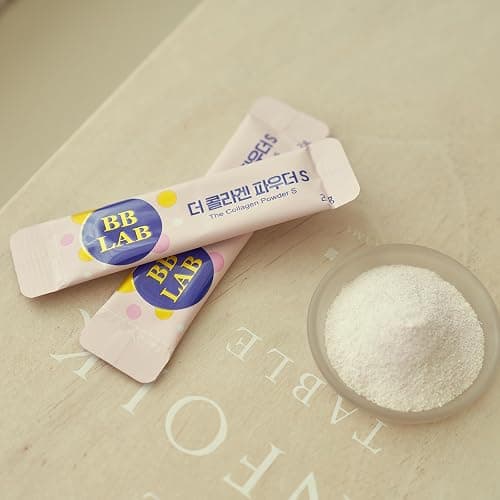 BB LAB Collagen Powder S Plus Halal, Low Molecular Korean Collagen Powder Stick Supplement, Marine, Fish Collagen Peptides, Vitamin C, Glycine, Fast Absorption, Grapefruit Flavor thumbnail 7