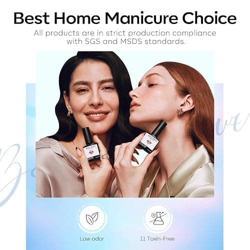Modelones Gel Nail Polish 6 Colors Blue Glitter Galaxy Dark Blue 9D Cat Eye Gel Polish with Magnet Shimmer Pearl Soak Off Led Nail Art DIY Salon Gift For Women thumbnail 6