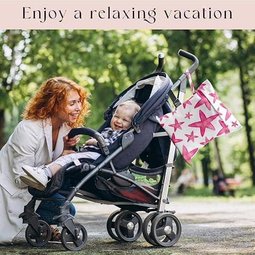 zcyxuuw 4 Pack Wet Bag for Swimsuit, Beach Travel Essentials Wet Dry Bag, for Sunscreen Toiletry Dirty Clothes Yoga Gym Diaper, Friend Summer Beach Vacation Gifts. starfish thumbnail 6