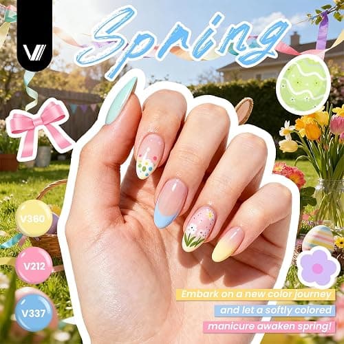 VANREESA 73 Pcs Gel Nail Polish Kit with U V Light and Nail Drill Kit 35 All Seasons Colors Nail Polish Set with Base Coat & 4 Effects Top Coat Gel Polish Nail Set Complete Nail Kit Gifts for Women thumbnail 3