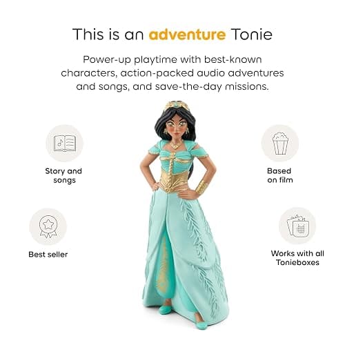 Tonies Jasmine Audio Toy Figurine from Disney's Aladdin thumbnail 4