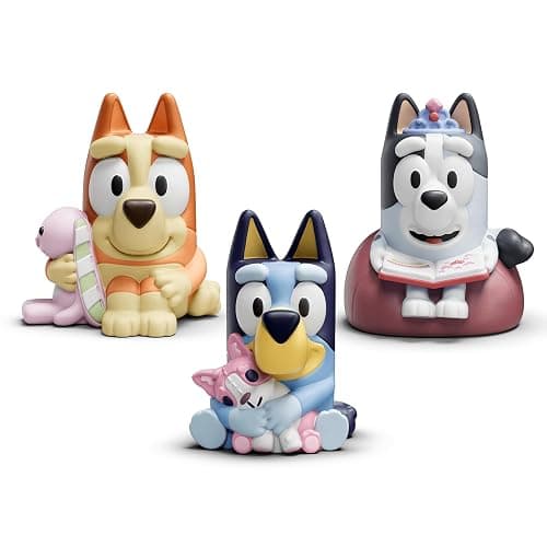 Tonies Bluey Audio Toy Figurine 3 Pack Set - Bluey, Bingo, Muffin - Image 1