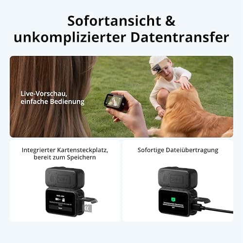 DJI Osmo Nano Standard Combo (128GB) - 4K/60fps kleine Vlogging-Kamera mit 1/1,3″ Sensor, 143° Weitwinkel-Video, 200 min Aufnahmezeit, schneller Datentransfer, POV-Kamera 4K für Sport, Vlog thumbnail 7