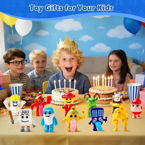 HANJIEJIE 24Pcs Steal a Brainrot Toys Action Figure Set, Steal a Brainrots 67 Los Tralaleritos Toy Figures, Collectible Brain-Rot Toy Gift for Fans thumbnail 5