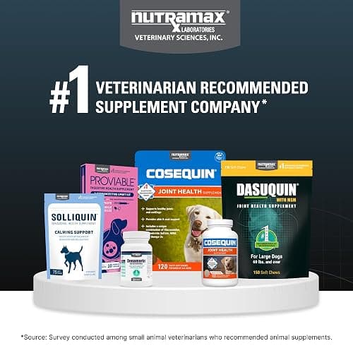 Nutramax Laboratories Dasuquin with MSM Soft Chews Small/Medium Dog 84 Count, brown thumbnail 8