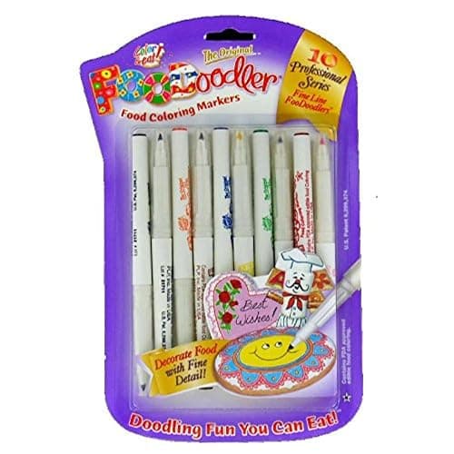 FooDoodler Food Coloring Markers - 10 Colors - Kosher (1, A) by Private Label - Image 1