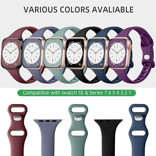 Lerobo Slim Band Compatible with Apple Watch  thumbnail 3