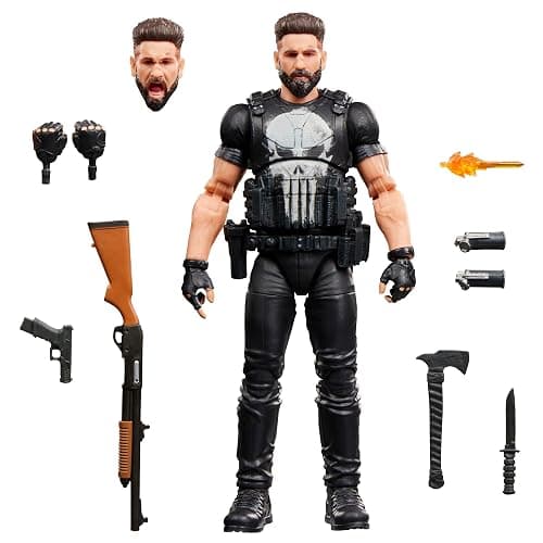 Marvel Legends Series Punisher, The Punisher Collectible 15-cm Action Figure Set - Image 1