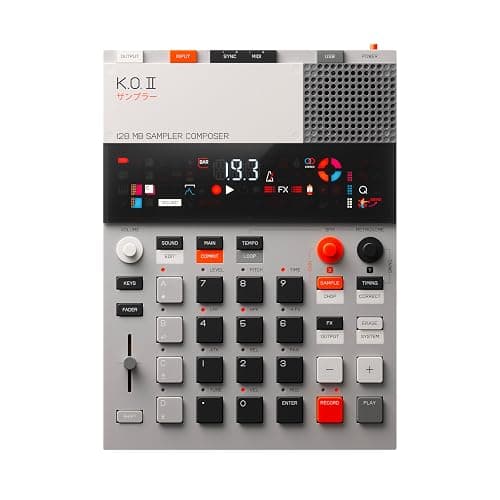 teenage engineering EP–133 K.O. II 128MB sampler, drum machine and sequencer with built-in microphone and effects - Image 1