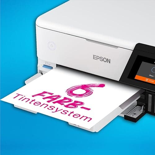 Epson EcoTank ET-8500 Tintentankdrucker | Fotodruck | 6-Farb-Tintensystem | WLAN | A4 | Drucken, Kopieren, Scannen | 10.9 cm Touchscreen | Duplexdruck | hinterer Papiereinzug thumbnail 8
