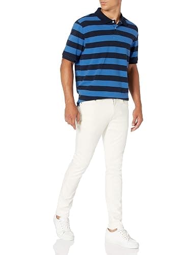 Amazon Essentials Men's Regular-Fit Short Sleeve Cotton Pique Polo Shirt (Available in Big & Tall) thumbnail 6