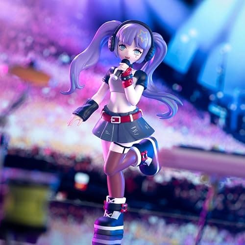 CALEMBOU Anime Blind Box, 6-inch Cute Girl Group Singing Stage Series Blind Box Figure, Collectable PVC Figure for Birthday Gifts (Haee Girls Singing Stage 1pc) thumbnail 7